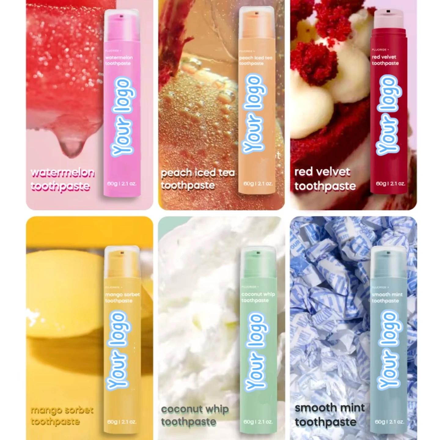 Fruit-Flavored Toothpaste. Fruit-Flavored Toothpaste.